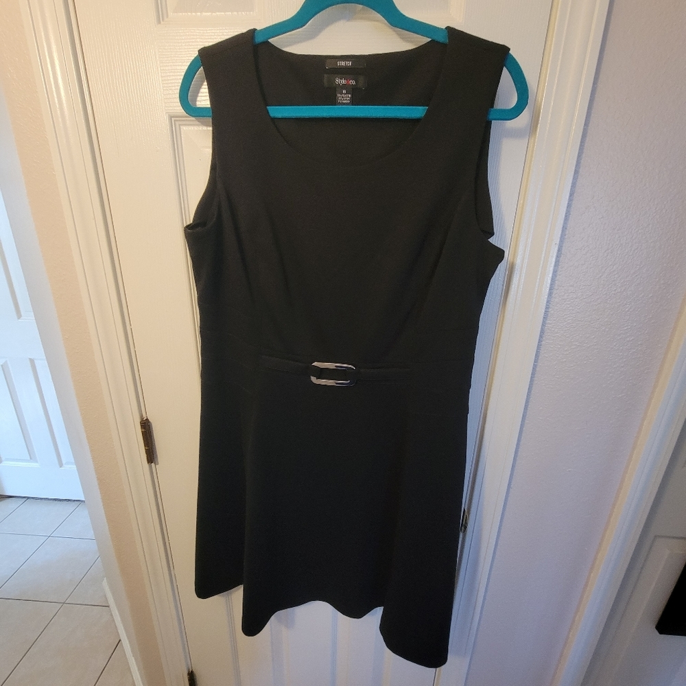 Style & Co Sleeveless A-Line Dress